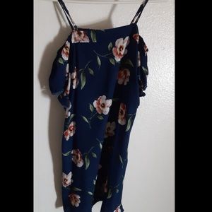 Off the shoulder dress